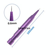 FUE-모발 트리트먼트 모낭 임플란트 펜 모발 이식 심기 헤어 도구, AE) 0.6mm, 01 0.6mm