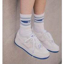 나이키 에어포스1 로우 LV8 화이트 블루 GS FB1844-111