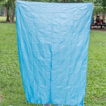 바닥고정핀 휴대용 야외 방수매트 피크닉돗자리 캠핑, 오렌지 대