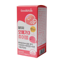 알티지 오메가3 츄어블 90캡슐 1개월분 EPA DHA함유 비타민D E 아연 베타카로틴 레몬맛 젤리