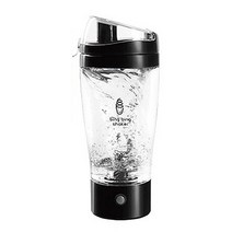 인더룩 NEW 빙빙쉐이커 원터치 오토믹스 텀블러, 블랙, 450ml