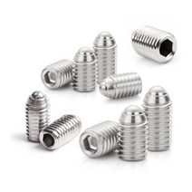 5/10PCS 육각 소켓 포인트 스테인리스 M3/M4/M5/M6/M8/M10/M12/M16 스프링 플런저, M16 x 25mm_5개