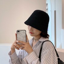 보슈 여성 가을 겨울 벙거지 니트 골지 모자 버킷햇 비니 cn3-8