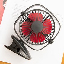 토리로이 360도 회전 데스크팬 집게선풍기, 블랙, 렉시집게선풍기