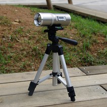 밤 낚시용 써치라이트 4색 광원 집어등 80시간 해루질 집어등해루질용 LED 서치라이트 삼각대, 실버 (낚시등 4광+충전선+클립 캡 램프+삼각대)