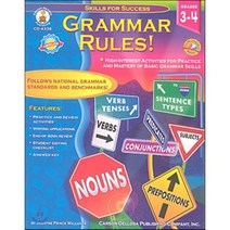 Grammar Rules! Grades 3-4 : High-Interest Activities for Practice and Mastery of Basic ..., Carson Dellosa Publishing C...