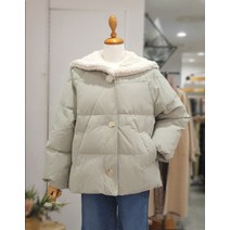 써스데이아일랜드 퍼 카라 구스 다운 점퍼 T228ADJ533(1271017)