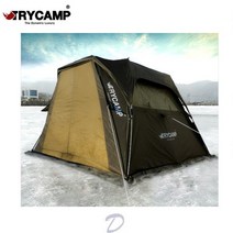 [트라이캠프] 얼음낚시텐트 대형220 텐트, 혼합색상, 4~5인용