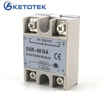 SSR 40A SSR40A SSR-40A 무 접점 릴레이 단상, 1개
