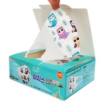 이지스 일회용 캐릭터 입체 마스크 25매 아동용 부엉 7584EA, 1, 본상품선택