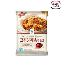 청정원 고추장제육 볶음밥 400g x10개, 10개