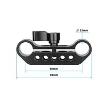 [해외]카메라 kimrig 15mm 로드 클램프 홀더가 있는 인체 공학적 숄더 패드 마운트 캠코더 숄더 마운트 리그 사진 스튜디오, c3050, 1개