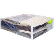 투명 비닐 지퍼가 달린 보관 봉투 20 x 23 x 6인치 5팩