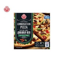 원하프콤비네이션피자415g/오뚜기총알배송, 1판, 오뚜기 콤비네이션피자