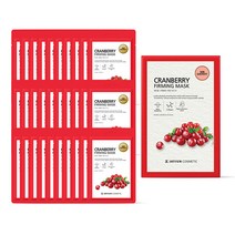 [KT알파쇼핑][제이준] 크랜베리 퍼밍 마스크 20ml 30매 + 증정 5매, 상세페이지참조