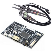 2팩 P6100 Mhz 오실로스코프 프로브 10:1 및 전환 가능 1X HDMI 오디오 40 핀 LCD 드라이버 컨트롤러 보드, 금