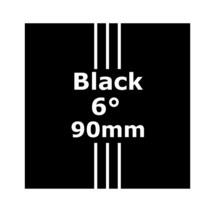 카본 스템 Ullicyc-4 색 합금 3k 6/17 도 산악 자전거 로드 바이크 60-120mm 28.6mm 바 31.8mm LGA01, [09] black 6x90mm