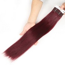 Joedir-더블 드로운 브라질 레미 헤어 번들 야키 스트레이트 위브 컬러 # P6/613 피아노 색상 금발, 10 Color  99J_07 20 inches