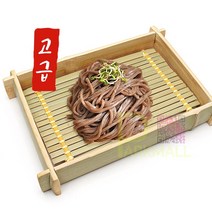 고급 직사각 대나무 모밀판 (메밀국수 소바 모밀접시 튀김 받침 일식)