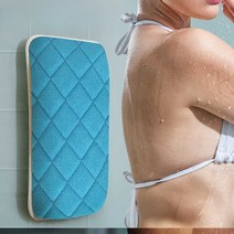 편안한 등때밀이 벽에붙이기 때밀기 목욕 샤워 때수건, 34CM 등 문지르기 유물x (목욕 수건x5)