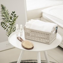 [데일리블룸 공식] 멀티 다용도 수납 바구니 보노 바스켓, 딥형 2호, 화이트