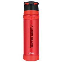 THERMOS 써모스 등산용 텀블러 보온병 물병 FFX-901 900ml, 매트 레드(MTRD)