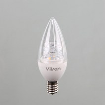 천지몰 촛대구 LED 5W E17 3K 투명 전구색 KS, 1개, 상품명참조