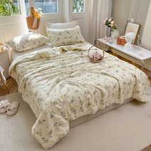워싱 후레쉬 플라워 여름 이불 150*200cm 200*230cm