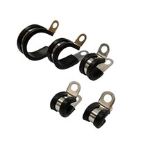 배관 조인트 파이프 고정쇠 밴드 스텐 U클립 케이블고정 클램프, 40MM