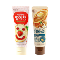 호두바닐라 스프레드(고소한 호두가득) /복음자리딸기잼(빵 위에 요거트 토핑/손쉽게 짜먹는), 상세설명