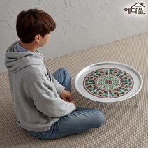 예다움 옛날 레트로 자취 스텐 양은 밥상 술 양은상 R560, 예다움 양은밥상 R560 (3호)