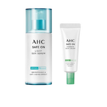AHC 세이프온 라이트 선세럼 SPF50+ PA++++ 40ml + 에센스 선크림 SPF50+ PA++++ 20ml 세트, 7세트