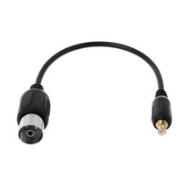 1pc 13cm 길이 RF 동축 어댑터 커넥터 케이블 TV IEC에서 MCX 남성