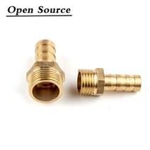 철근커플러 각종커플러 에어공구 수공구호스 바브 테일 4 ~ 25MM 황동 파이프 피팅 1/8 "1/4" 3/, 04 12mm Barb_01 1/8