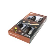 나렉스 8633 00 목공용 프로피 평끌 세트 4p 10-25mm, 단품