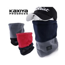 [KAXIYA] 카시야 남여공용 방한 투블럭 넥워머 겸용 마스크, 투블럭넥워머_그레이