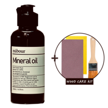 아르볼 원목 도마 관리 오일 키트 (오일+사포+브러쉬), 베이직 키트A