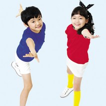 필골드 20수 아동 라운드 반팔티셔츠 UR402 단체복 자수 나염인쇄