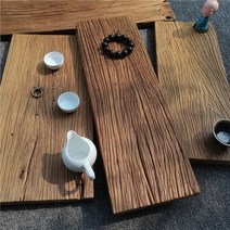풍화나무 오래된 느릅 문 패널 우드슬랩 식탁 고재 상판 원목 테이블, 차림새, 다른 구조, 번호344