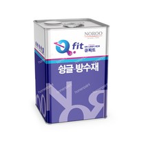 노루페인트 아스팔트 슁글방수재 중상도 큐피트 SG-3000 18kg, 슁글방수재 18kg 흑적색 [14평], 1개