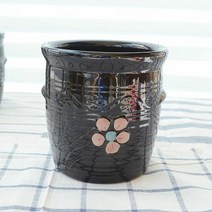 공방도자기수저통 대, 단품