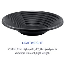 휴대용금속탐지기 방수 보물탐사 gold panning for goldrush sieve sifting classifier screen sieve pan sand pot gold