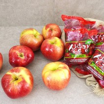 [미식한가] 경북 햇 홍로 세척사과 5kg(가정용), 1박스, 홍로 세척사과 가정용 5kg 25-28과