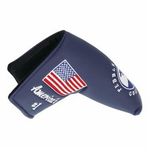 SEACLOUD Scotty Cameron 블루 페블 비치 골프 헤드 커버 퍼터 블레이드 미국 국기 가성비 추천 미국직구, Blue