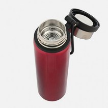 등산보온병 스텐(800ml 레드) 진공 보냉물병, 단품