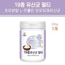 모유유래 프롤린 초유분말 프로 프리 바이오틱스 바이오스틱 바이오텍스 락토바실러스 가세리 19종 프락토올리고당 복합균주 대용량 남성 여성 어린이 230g, 1통
