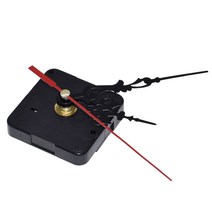전문적이고 실용적인 석영 벽시계 운동 메커니즘 DIY 수리 도구 부품 키트 빨간 손 HQ3268 1 개 전자 부품 액세서리 소스
