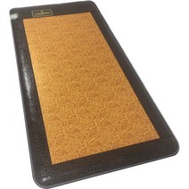 부강 프리미엄 황토숯 온열매트, 크로커브라운로즈(싱글)