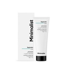 올인원 로션 남자 스킨 미니멀리스트 3% Sepicalm Oats Moisturizer for Face 지성 용 경량 모이스처라이저 논코메도제닉 무향료