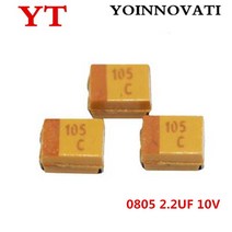 50pcs/SMD 탄탈륨 커패시터 0805 미크로포맷 10V